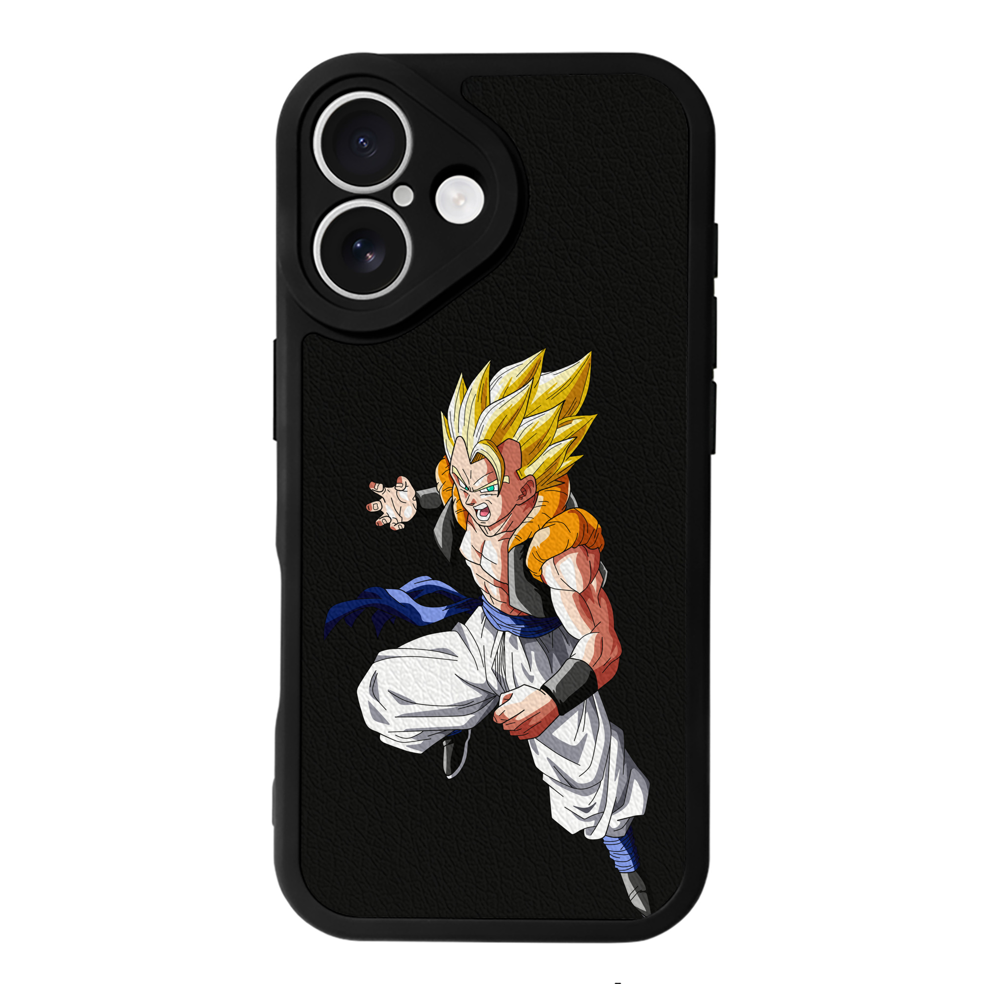 （画像用） ドラゴンボール ベジータ四世（Bejīta Yonsei）DRAGON BALL Vegeta IV 【iPhone 16シリーズ対応】シリコンスマホケース（レザー調） 材質：シリコン